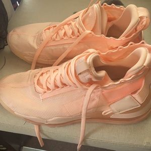 Peach Jordan jumpers